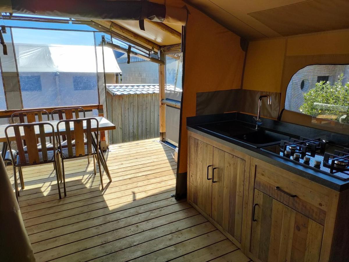 Camping De La Plage - Damgan Bagian luar foto