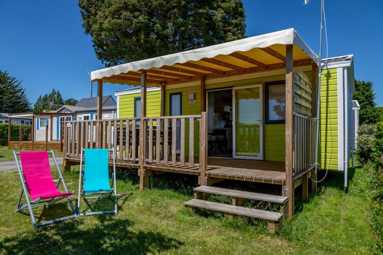 Camping De La Plage - Damgan Bagian luar foto