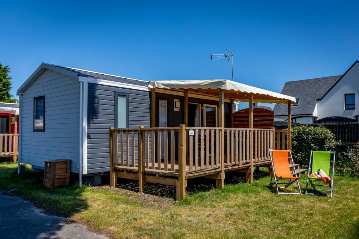 Camping De La Plage - Damgan Bagian luar foto
