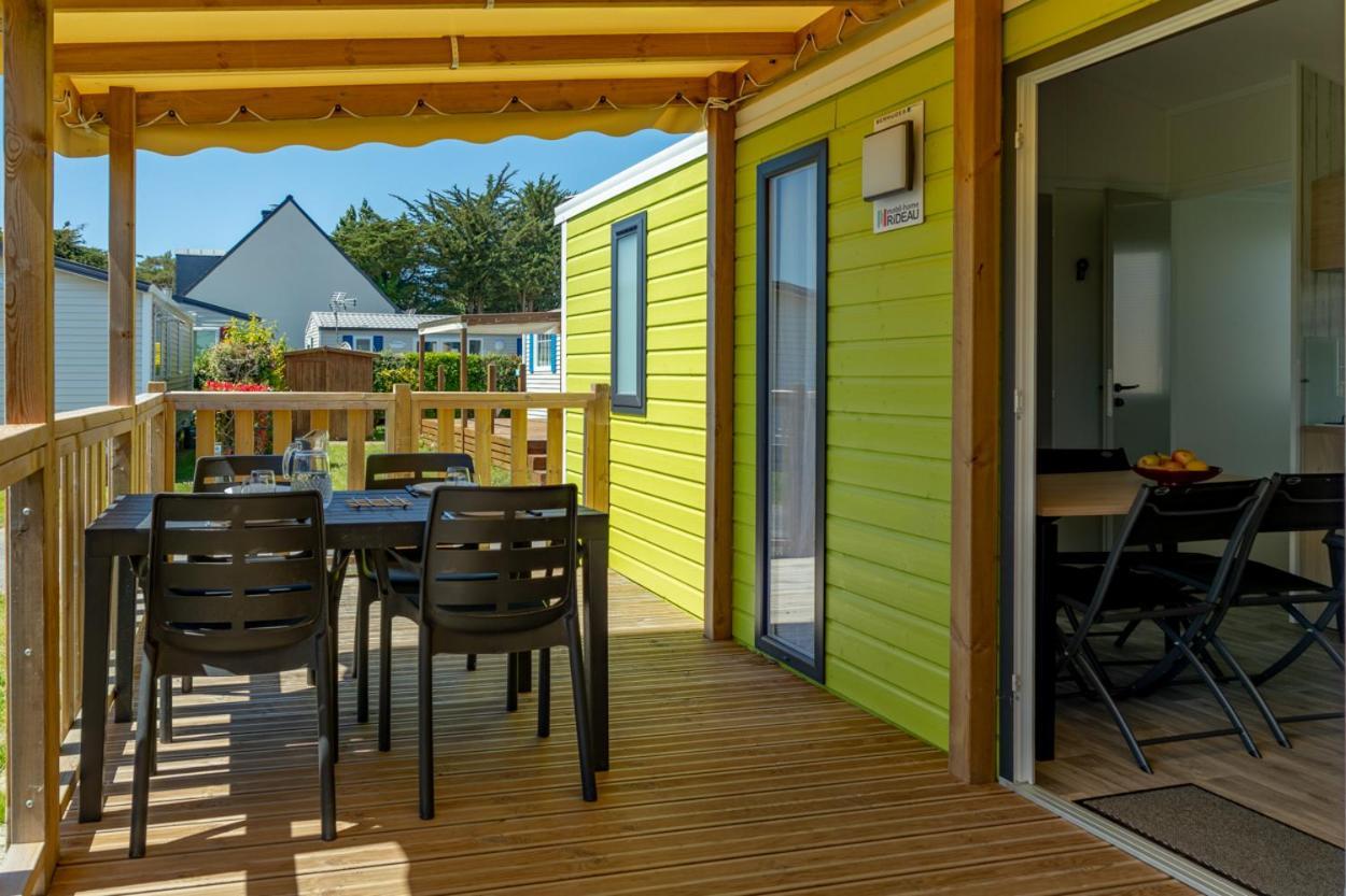 Camping De La Plage - Damgan Bagian luar foto