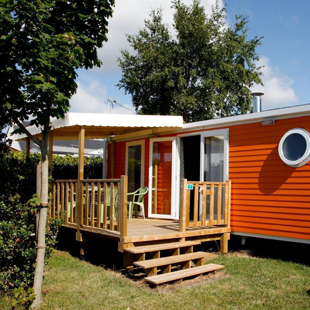 Camping De La Plage - Damgan Bagian luar foto