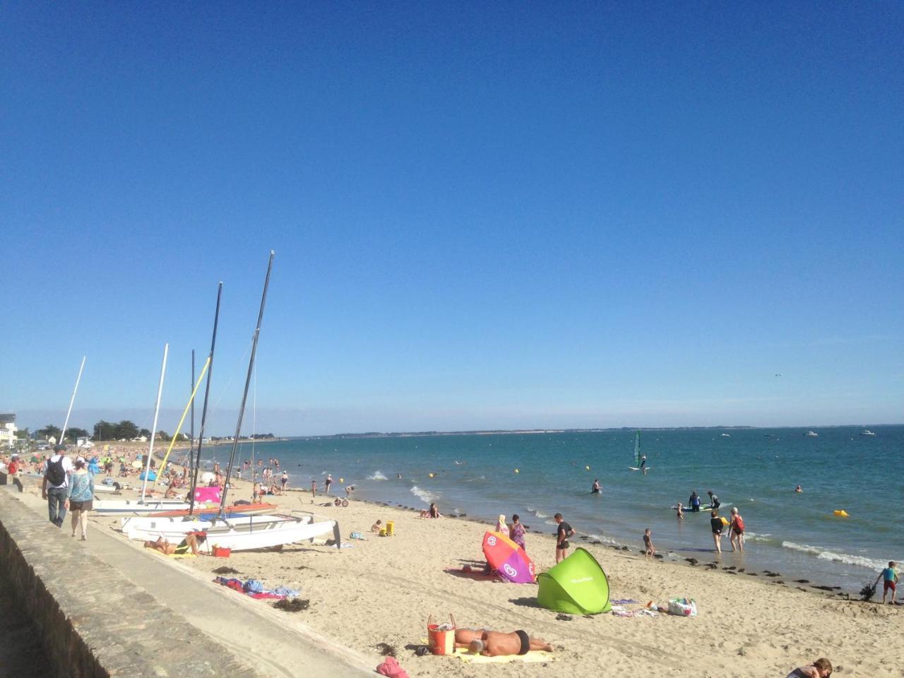 Camping De La Plage - Damgan Bagian luar foto